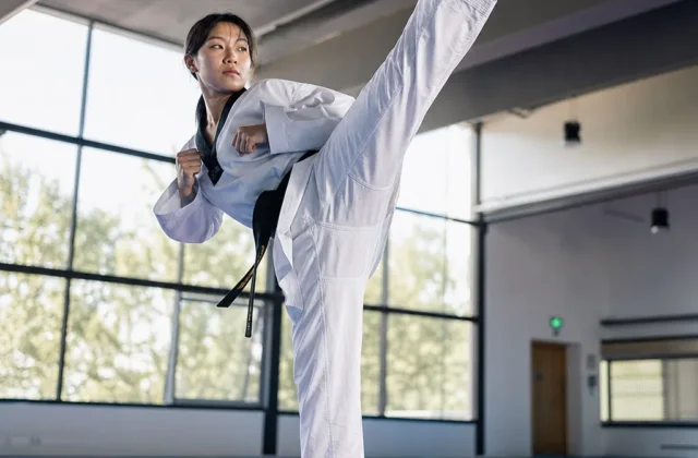 Taekwondo: gevechtsprincipes en beginnen met trainen